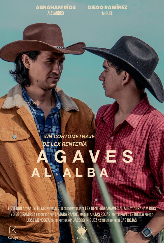 Poster del cortometraje Agaves al alba.